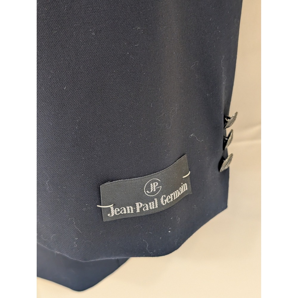 Jean Paul Germain Mens 52L Navy Blue‎ Suit Jacket Blazer - Picture 2 of 5